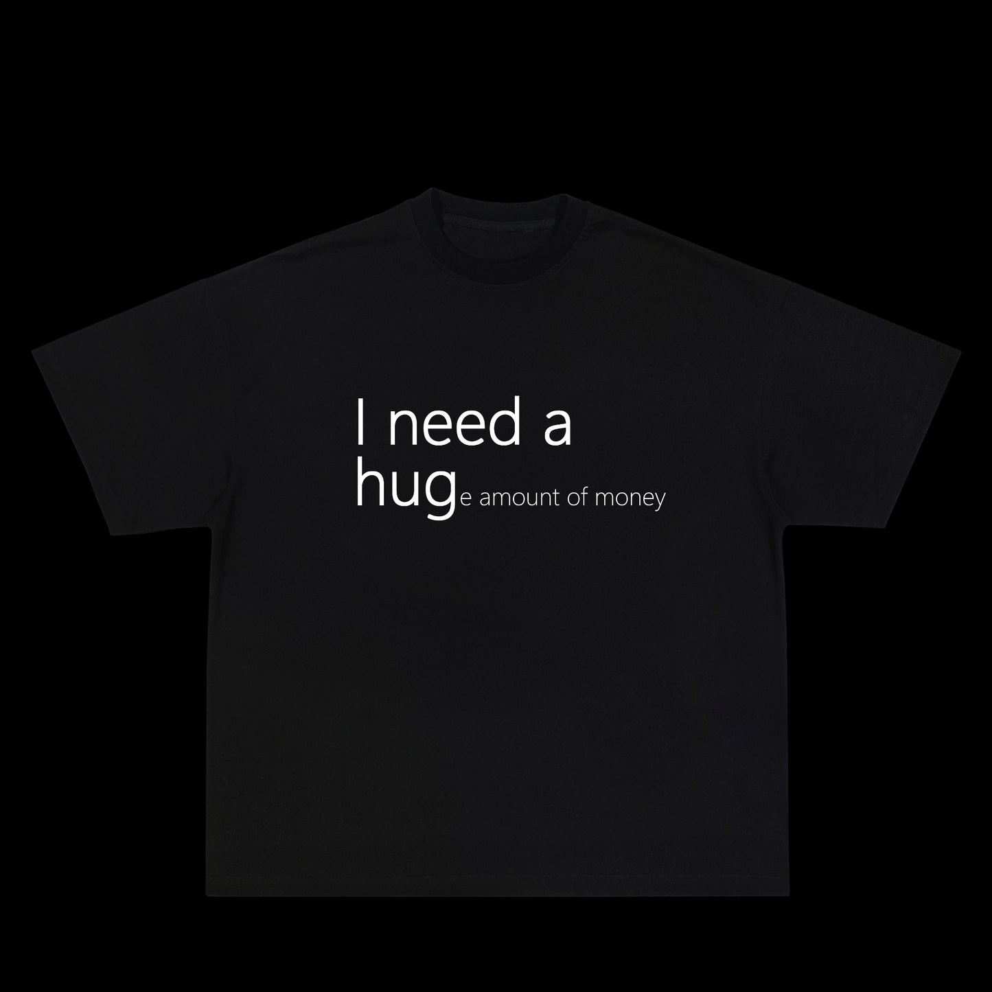 HUG TEE (BLACK)