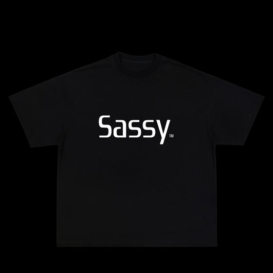 SASSY PLAYSTATION TEE (BLACK)