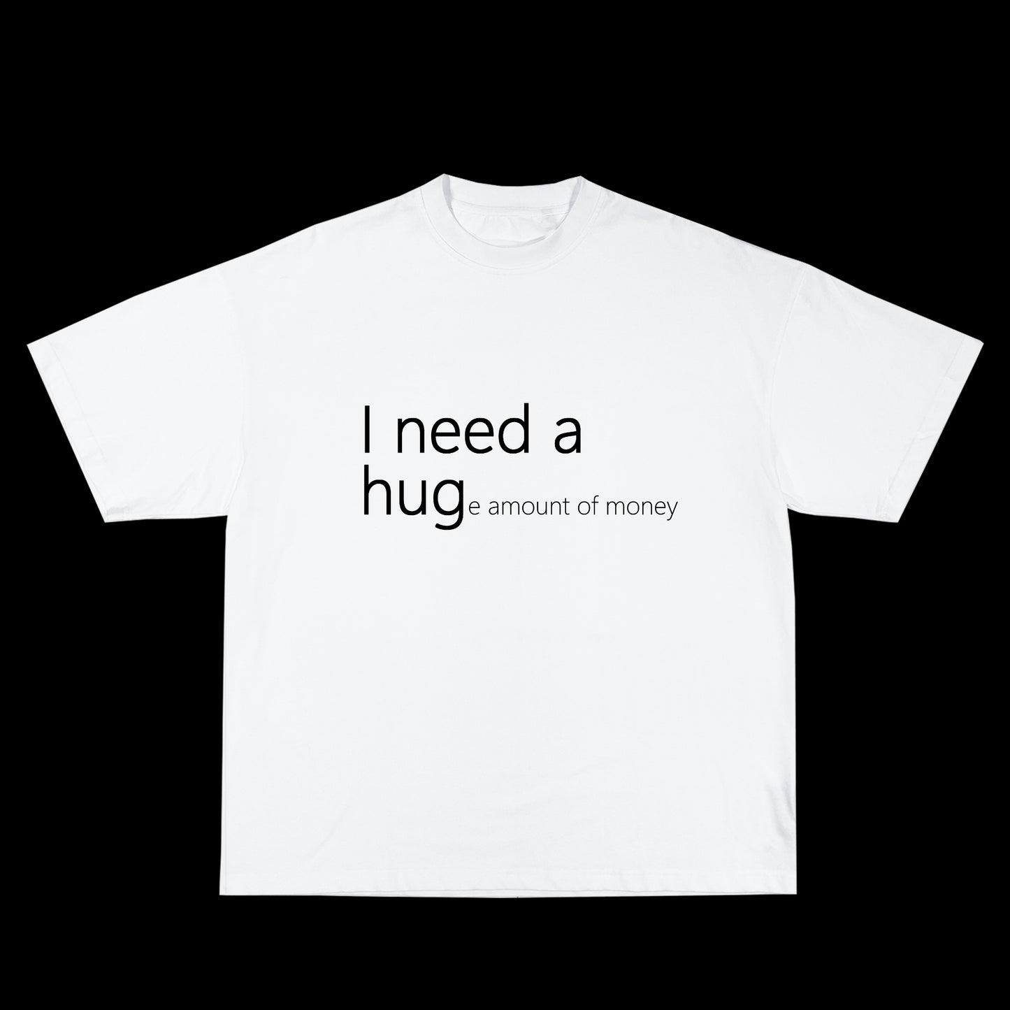 HUG TEE (WHITE)